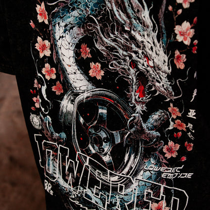 Forged by the Dragon Vintage Wash Midweight Tee - Shirts & Tops