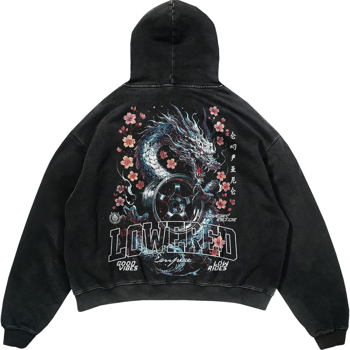 Forged by the Dragon Washed Hoodie - Hoodie