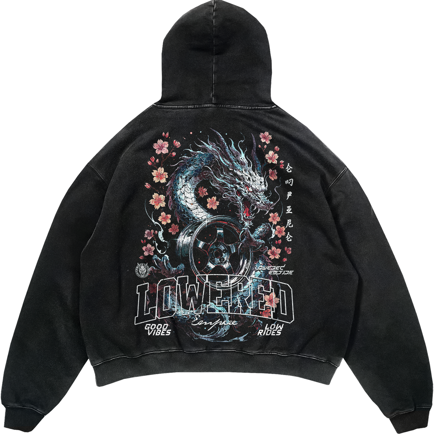 Forged by the Dragon Washed Hoodie - Hoodie