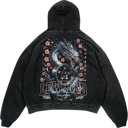 Forged by the Dragon Washed Hoodie - Hoodie