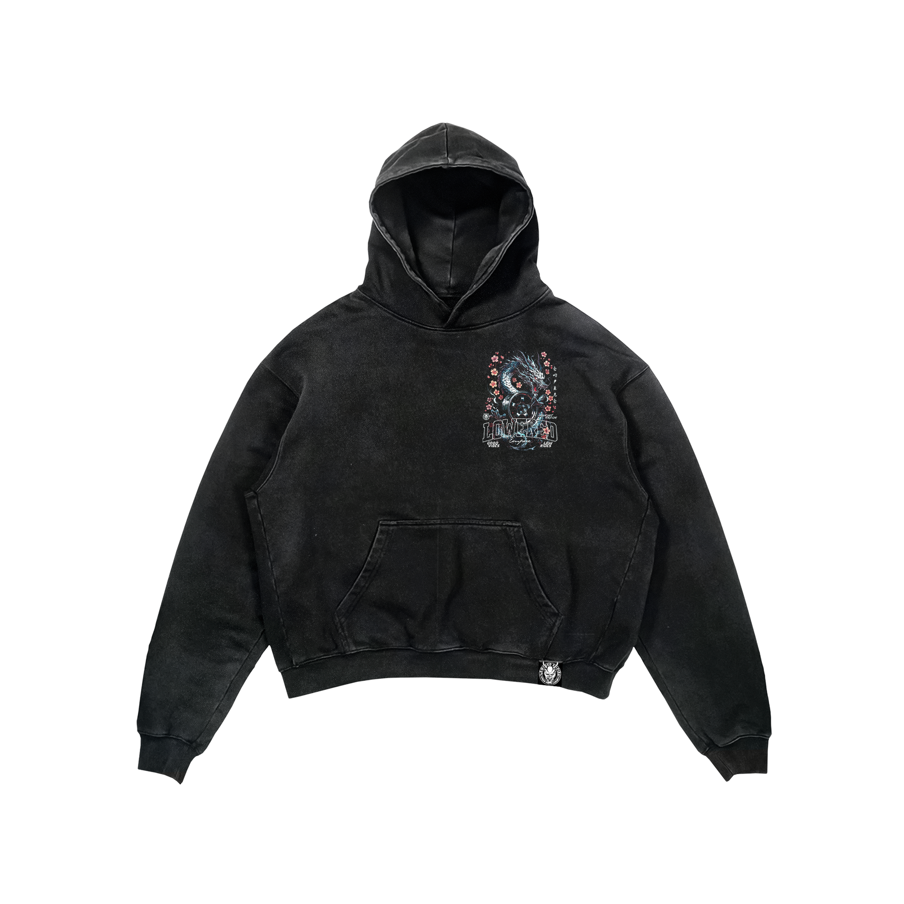 Forged by the Dragon Washed Hoodie - Hoodie