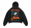 Midnight At The Castle Acid Wash Hoodie