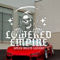 Grim Reaper Rose Traditional Banner 24”