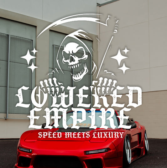 Grim Reaper Rose Traditional Banner 24”