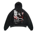 Text Me When You're Home: Acid Wash Hoodie