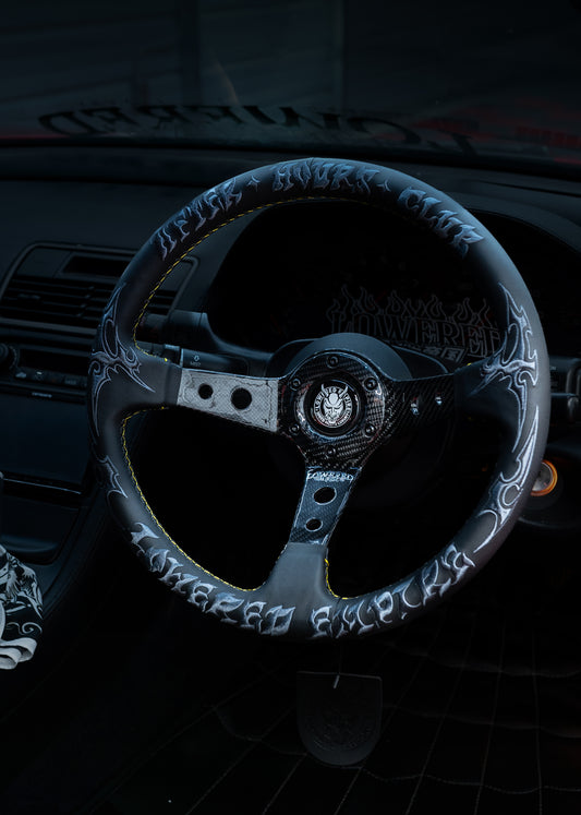 Carbon Fiber After Hours Club AH-2 Steering Wheel 350mm