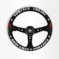 Black O.G. Good Vibes OG-1 Steering Wheel 350mm- Lowered Empire