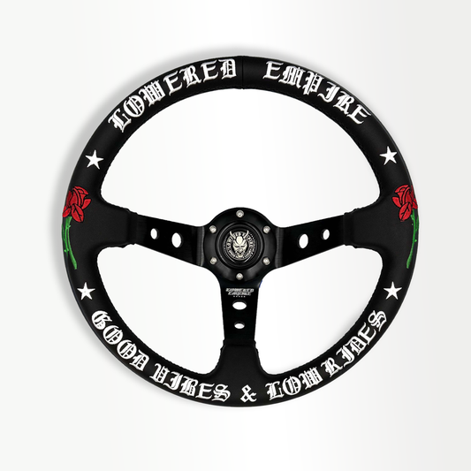 Black O.G. Good Vibes OG-1 Steering Wheel 350mm