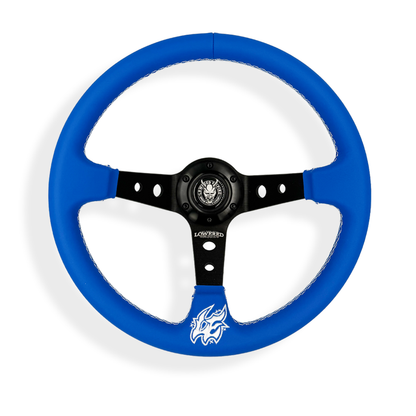 Deep Blue Pastel Steering Wheel Collection 350mm PC-3