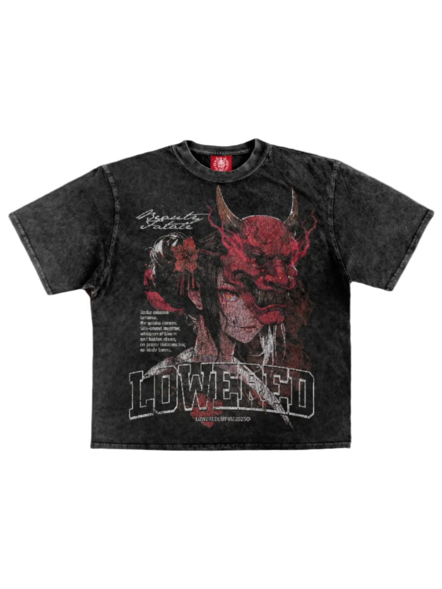 The Masked Geisha Vintage Washed Tee