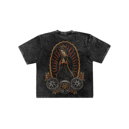 Praise The Lowered Premium Acid Wash Tee