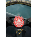 Hannya Steering Wheel Horn Delete - Red