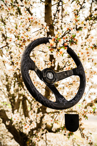 Carbon FIber Cybersigilism Street CS-4 Wheel 350mm- Lowered Empire