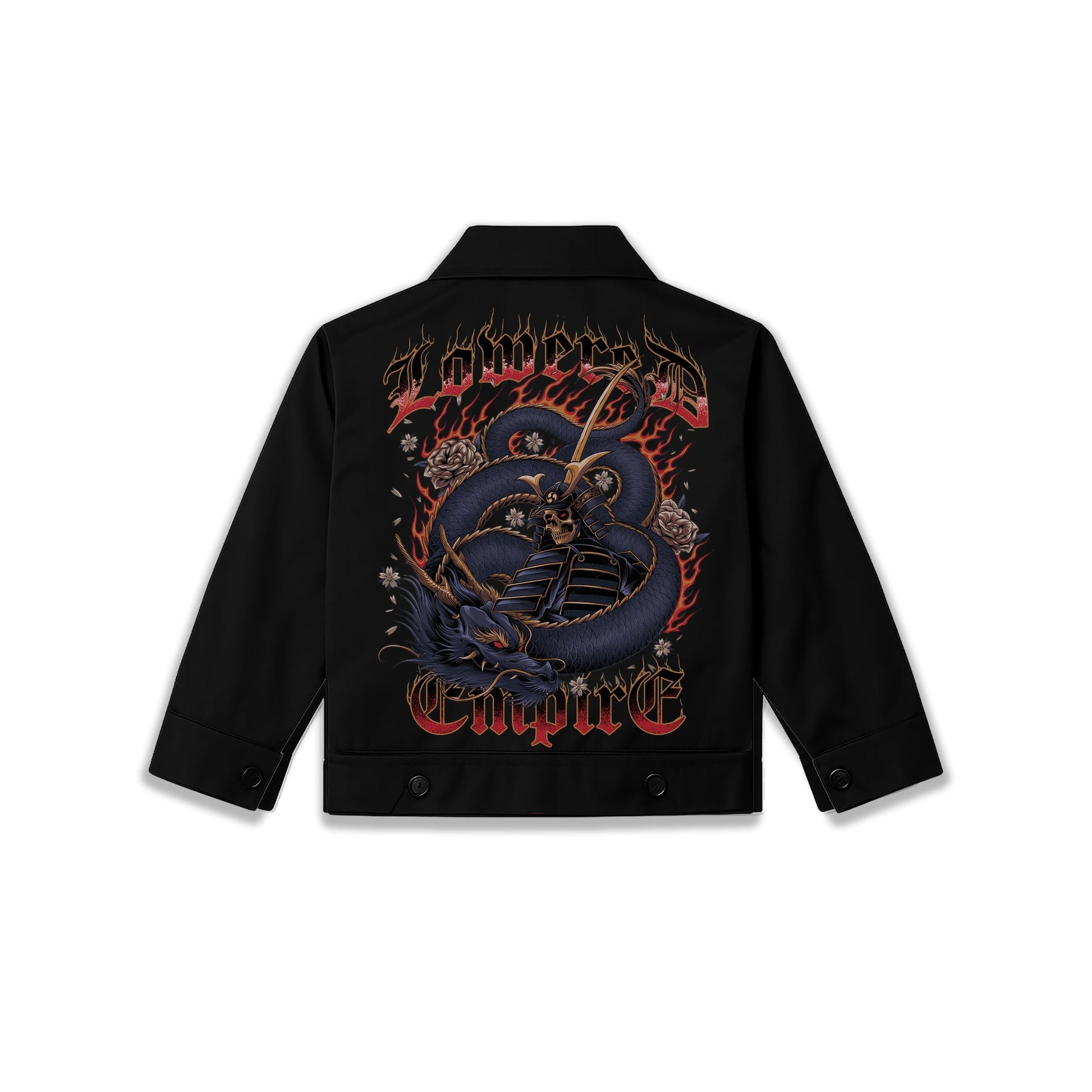 Honor and Fire: Samurai and Dragon Jacket