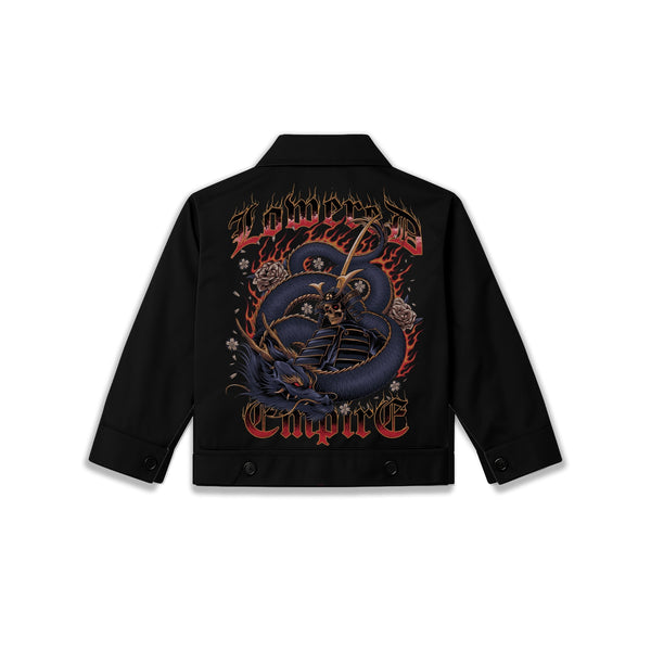 Honor and Fire: Samurai and Dragon Jacket