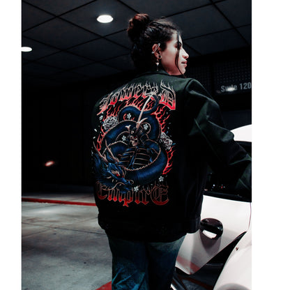 Honor and Fire: Samurai and Dragon Jacket