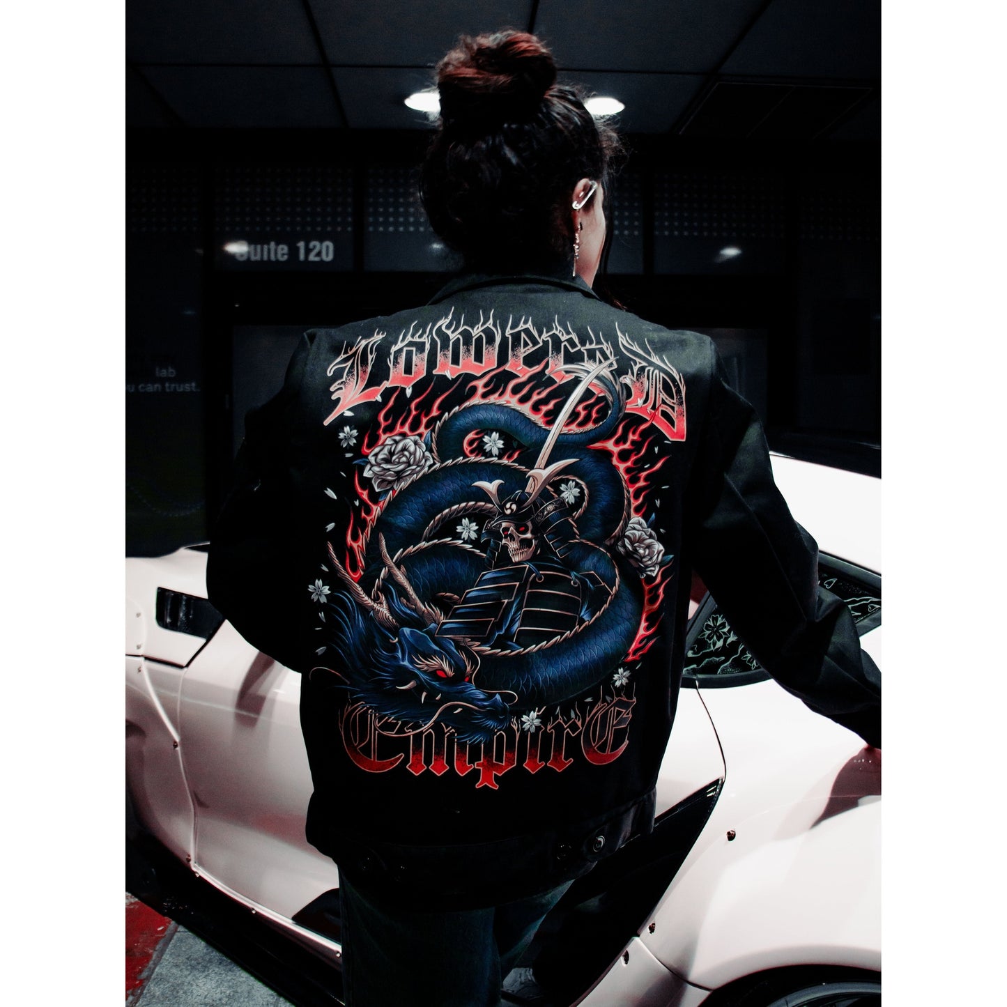 Honor and Fire: Samurai and Dragon Jacket