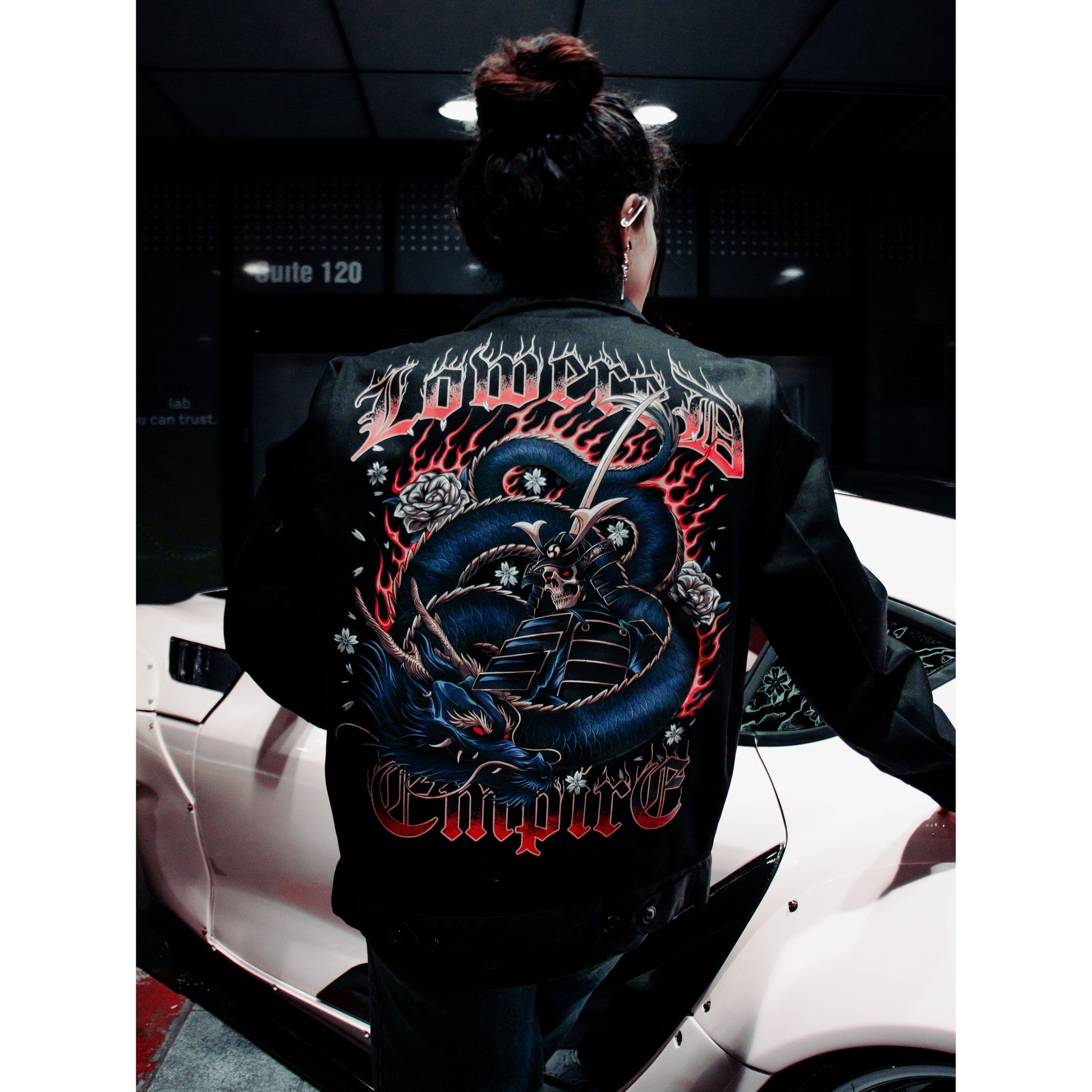 Honor and Fire: Samurai and Dragon Jacket