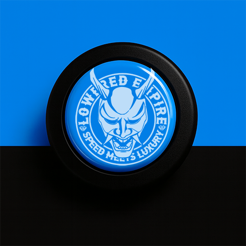 Horn Button - Blue