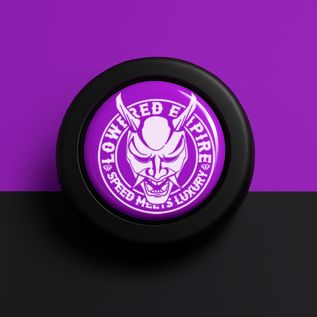 Horn Button - Purple