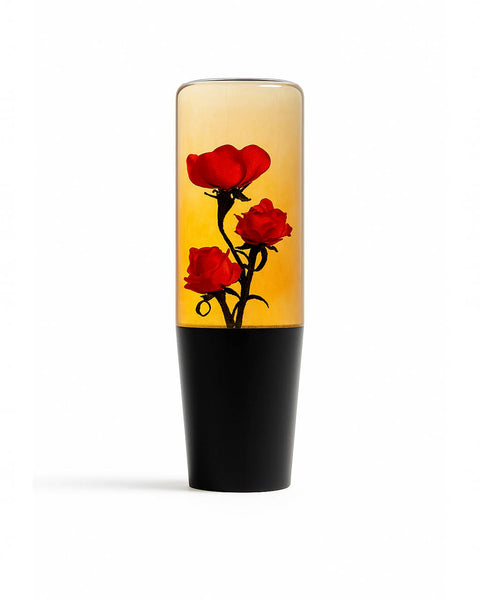 Red Deadly Roses Shift Knob