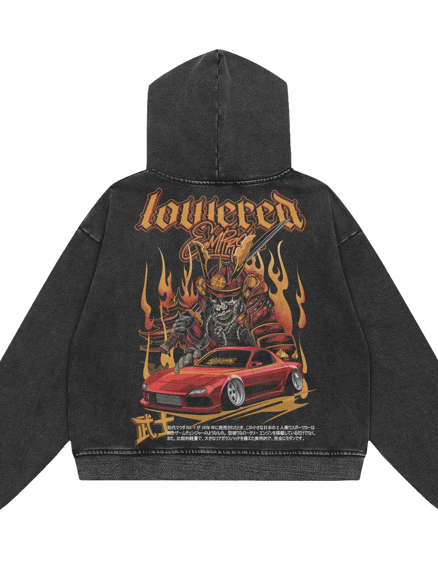 The RX7 Reaper Acid Wash Premium Hoodie