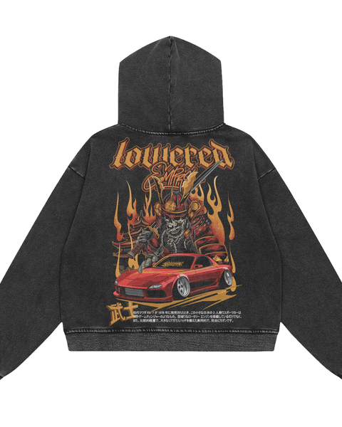 The RX7 Reaper Acid Wash Premium Hoodie