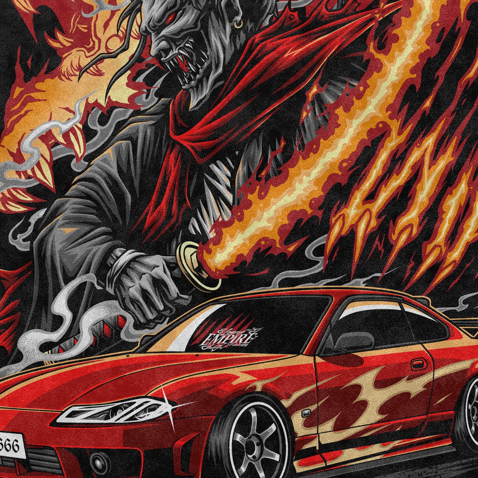 Katana Drift Vintage Wash Midweight Tee - Shirts & Tops