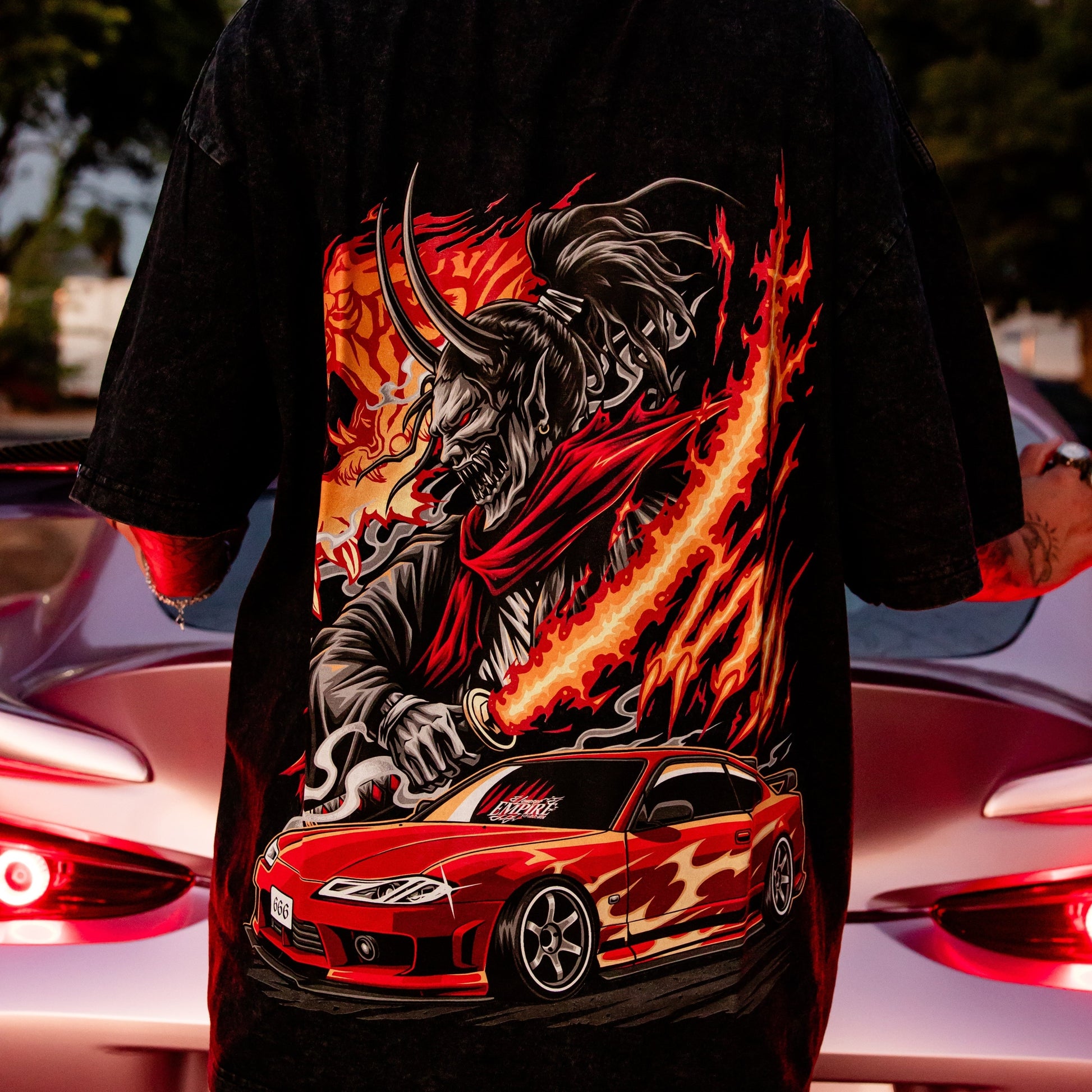 Katana Drift Vintage Wash Midweight Tee - Shirts & Tops