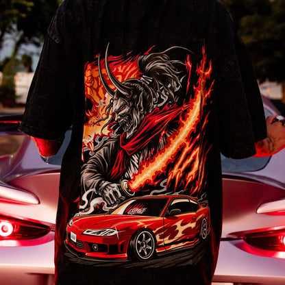 Katana Drift Vintage Wash Midweight Tee - Shirts & Tops