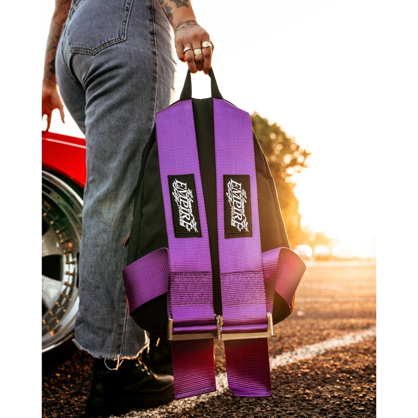 LE JDM Racing Backpack - PURPLE - Accessories