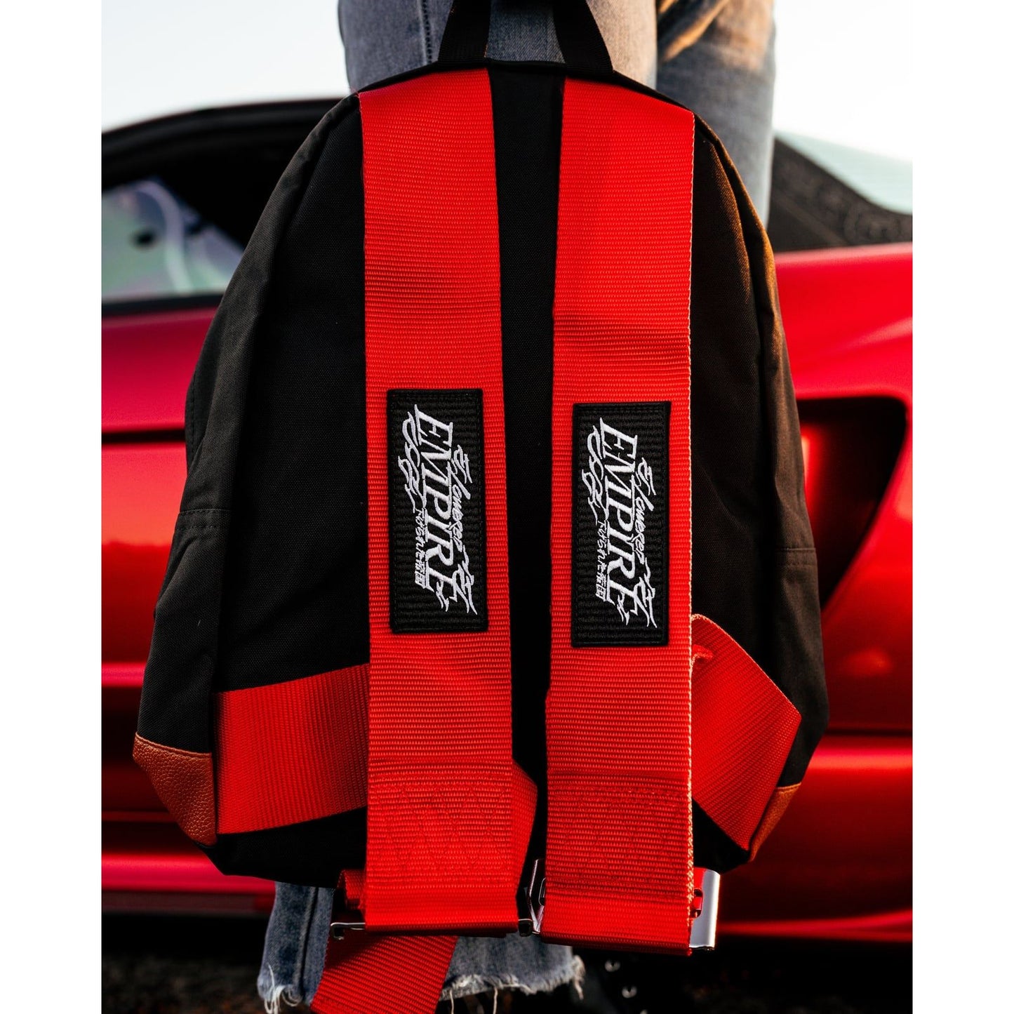 LE JDM Racing Backpack - RED - Accessories