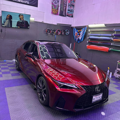 Liquid Dragon Red - FULL ROLL 5X59 FEET