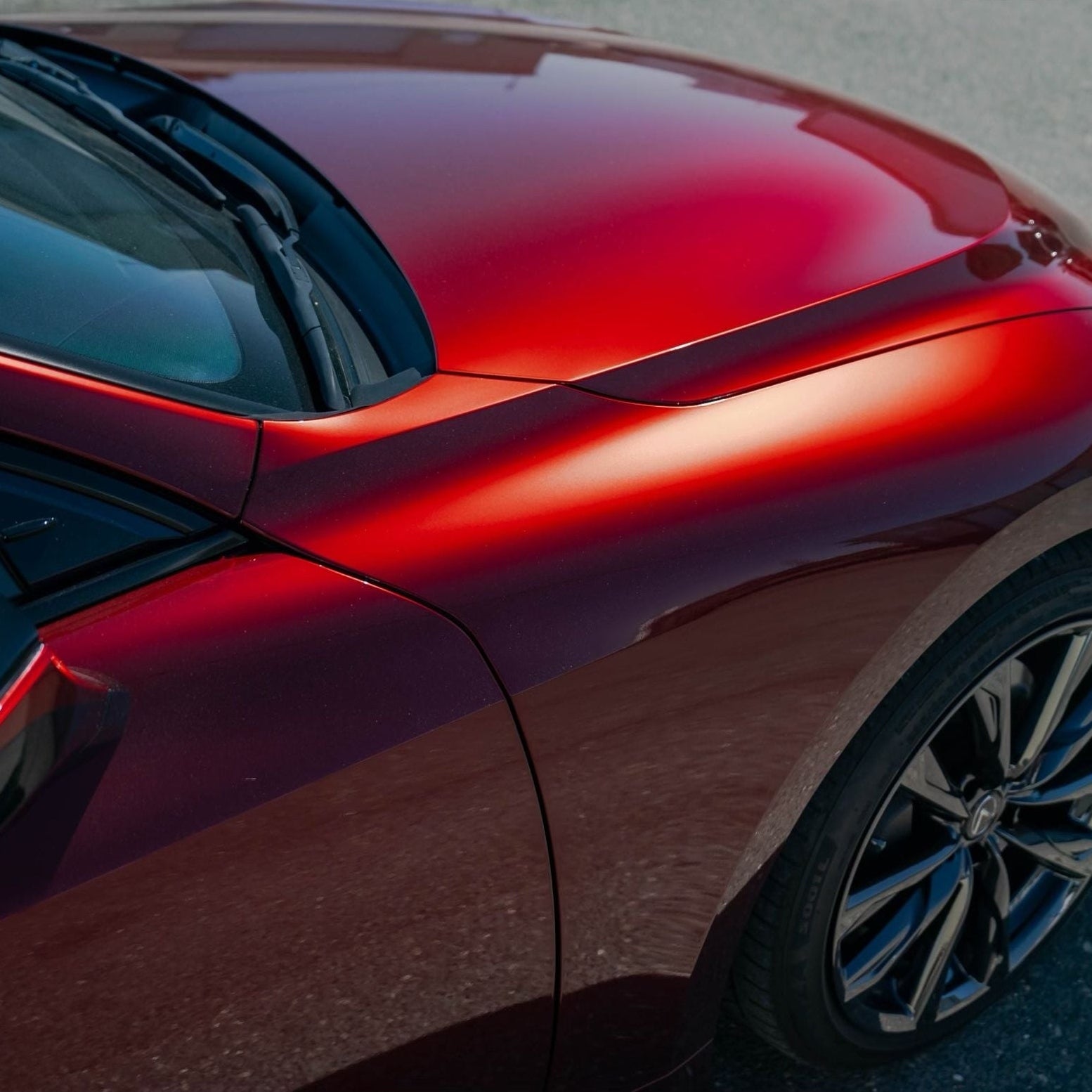 Liquid Dragon Red - FULL ROLL 5X59 FEET