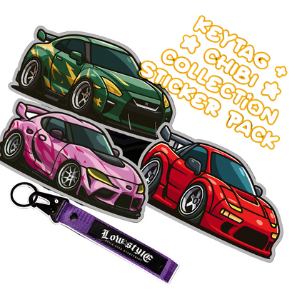 Low Style Keytag + Chibi Collection Pack
