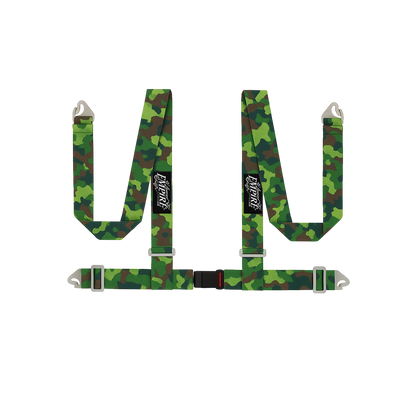 Lowered Empire Flamed Harness Belt- Camo