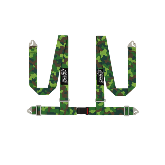 Lowered Empire Flamed Harness Belt- Camo