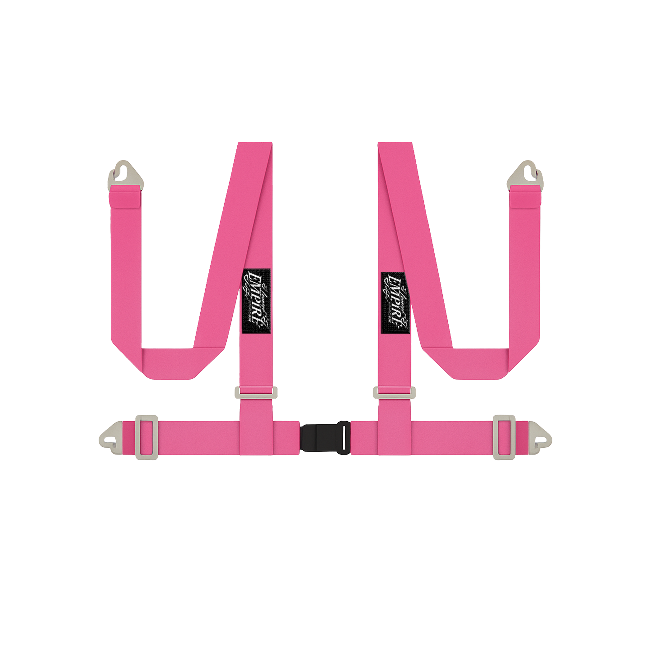 Lowered Empire Flamed Harness Belt- Pink- Pre order