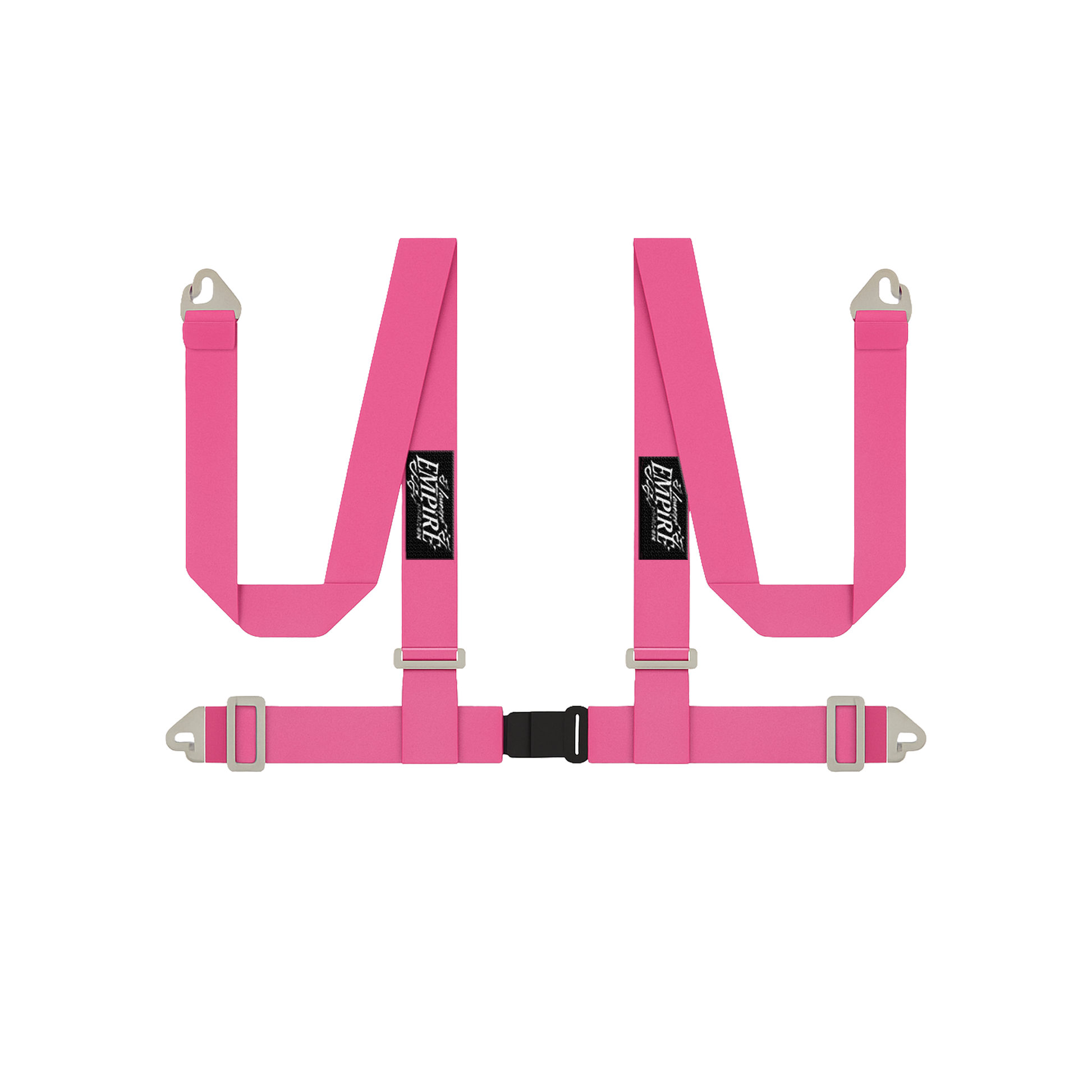 Lowered Empire Flamed Harness Belt- Pink- Pre order