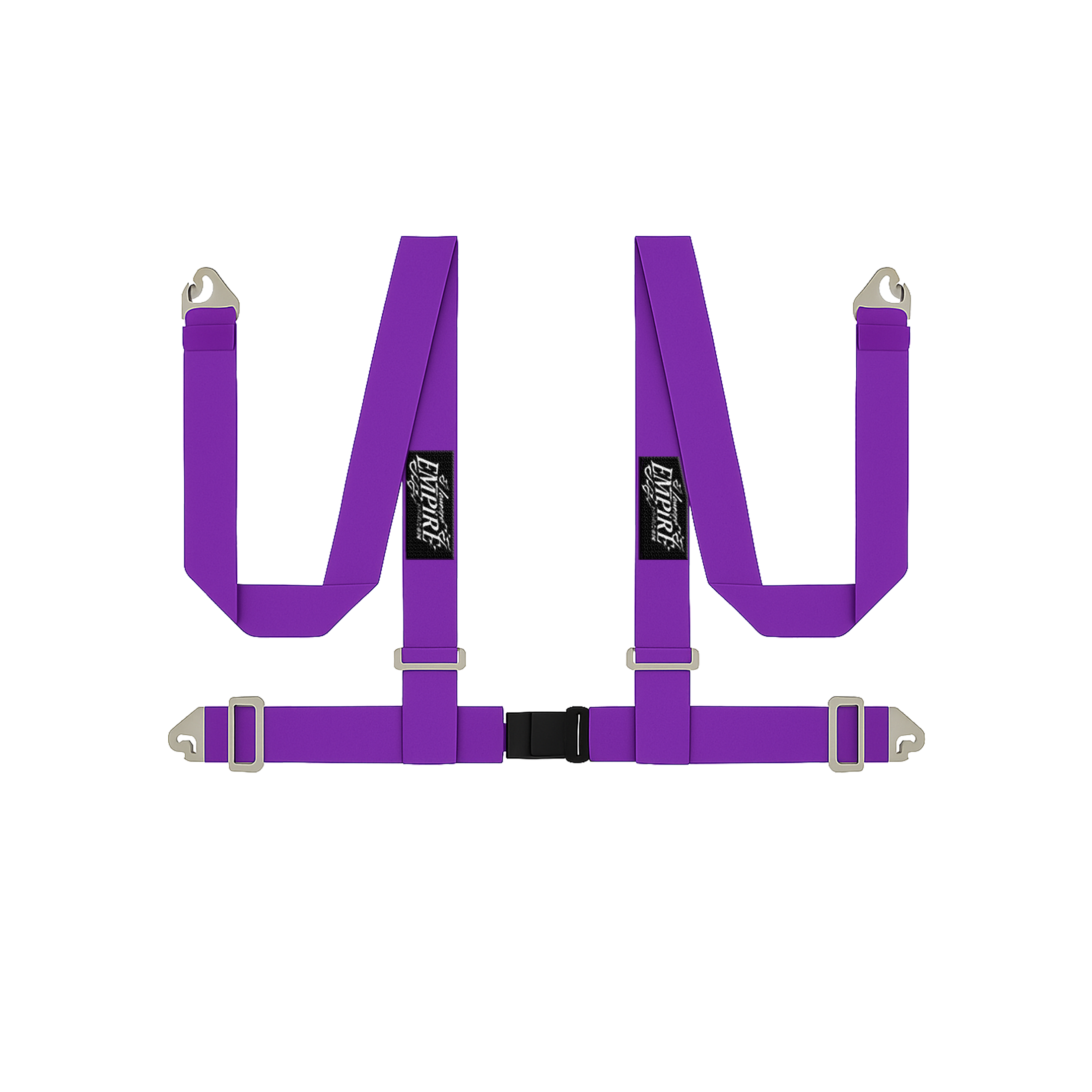 Lowered Empire Flamed Harness Belt- Purple