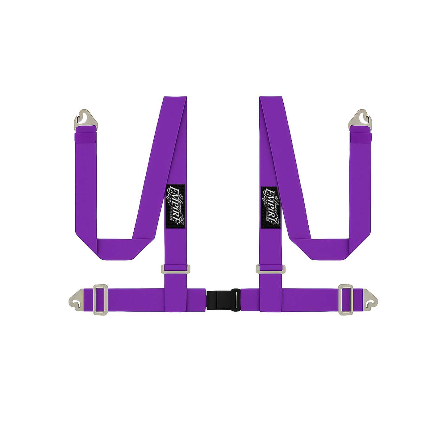 Lowered Empire Flamed Harness Belt- Purple