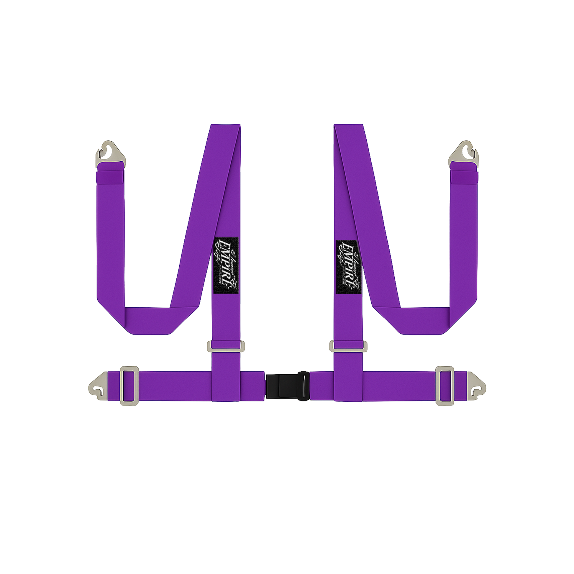 Lowered Empire Flamed Harness Belt- Purple