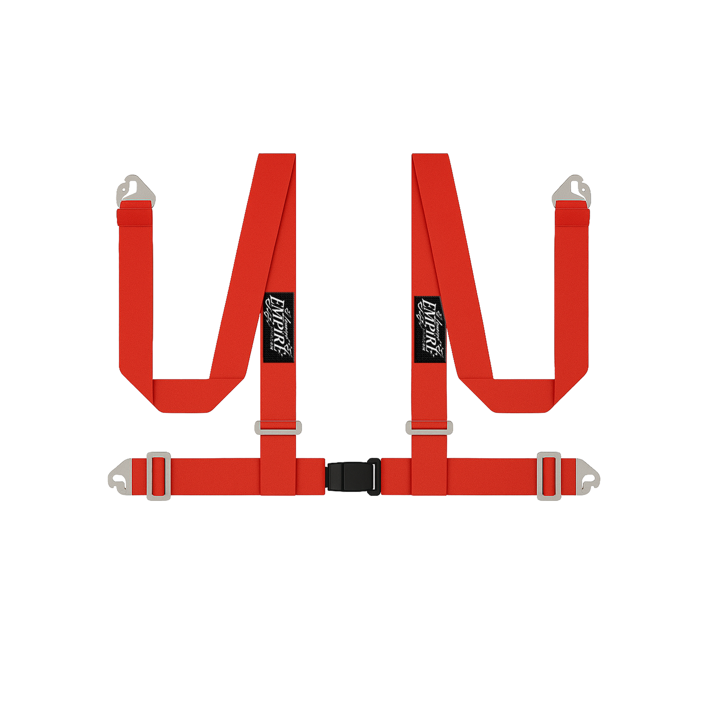 Lowered Empire Flamed Harness Belt- Red