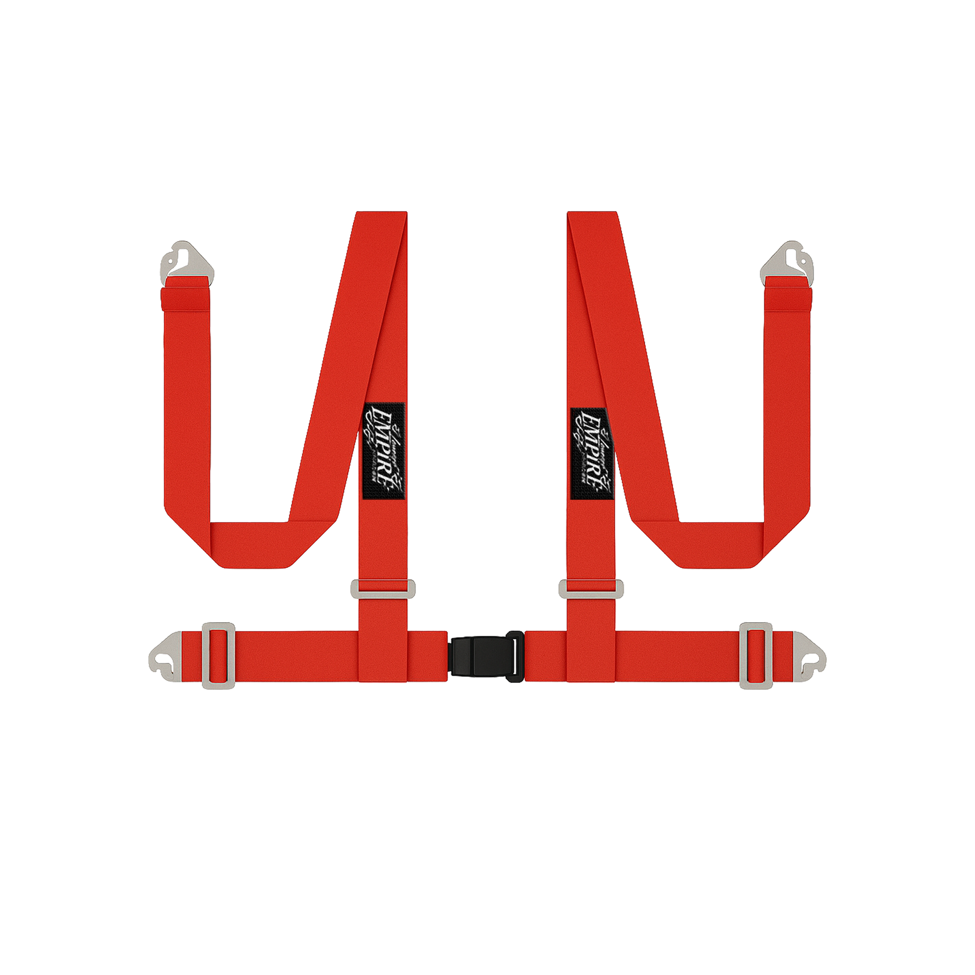 Lowered Empire Flamed Harness Belt- Red