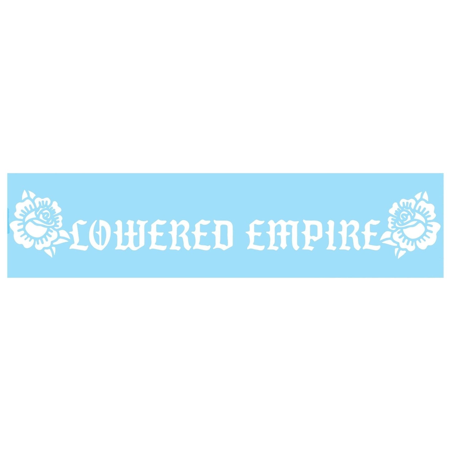 Lowered Empire Roses Decal 14" - Loweredempire