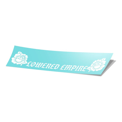 Lowered Empire Roses Decal 14" - Loweredempire