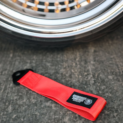Lowered Empire Tow Strap - Red
