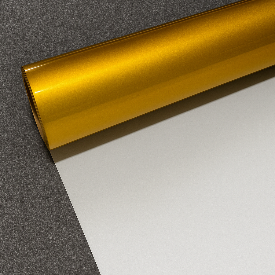Metal Paint Yellow - FULL ROLL 5X59 FEET