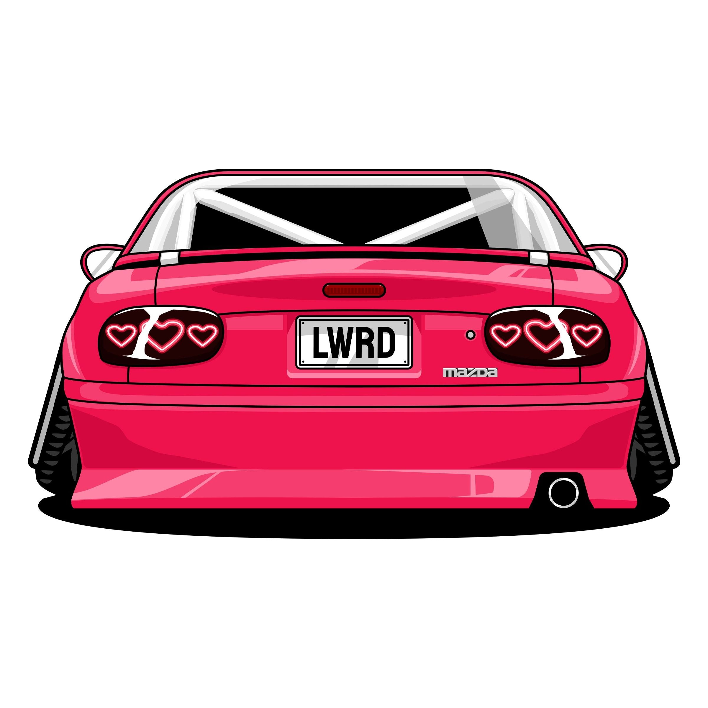 MIata Mini Sticker Decal – Loweredempire