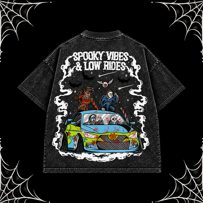 *Halloween* Spooky Vibes And Low Rides Tee